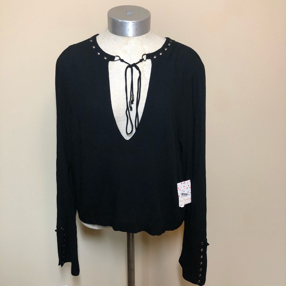 Free people jump to the beat nu nu eyelet grommet